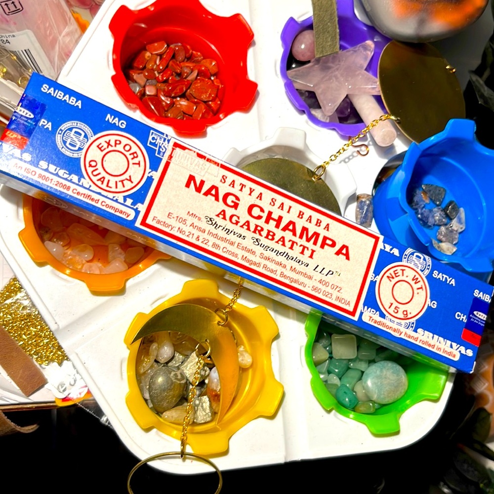 COPY - Nag Champa Indian Incense sticks 15 g. Unopened and sealed.